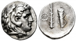 Seleukid Kingdom. Seleukos I Nikator. Unit. 311-300 BC. Babylon?. (Hgc-9, 70 var.). (Price-3728A). Anv.: Head of Herakles right, wearing lion skin. Re...
