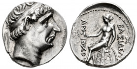 Seleukid Kingdom. Antiochos I Soter. Tetradrachm. 281-261 BC. Antioch on the Orontes. (SC-335.6). (Sng Ans-6866). Anv.: Diademed head of Antiochos I t...