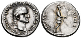 Galba. Denarius. 68 AD. Tarraco. (Ric-57). (Acip-4188). (Bmc-181). Anv.: SER GALBA IMP CAESAR AVG P M TR P. Laureate head right, with globe at point o...