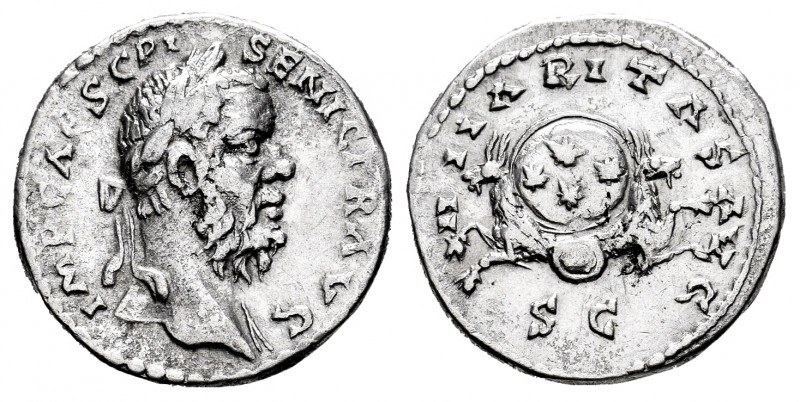 Pescennius Niger. Denarius. 193-194 AD. Antioch. (Ric-30A var. obverse legend). ...