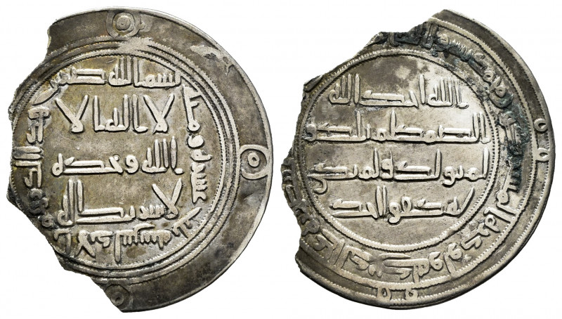 Post-reform Coinage. Hisham I. Dirham. 113 H. Al-Andalus. (Vives-27). (Miles-11)...