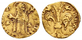 The Crown of Aragon. Juan I (1387-1396). 1/2 florin. Mallorca. (Cru C.G-2284). (Cru V.S-470). Au. 1,69 g. Scallops. Scarce. VF. Est...350,00. 

Span...
