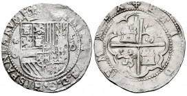Philip II (1556-1598). 8 reales. Lima. D. (Cal-654). Ag. 27,09 g. Rare. Ex Cayón 14/12/2007, lot 1125. Choice VF. Est...500,00. 

Spanish descriptio...