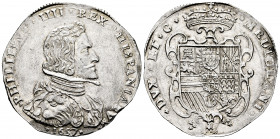 Philip IV (1621-1665). 1 ducaton. 1657. Milano. (Tauler-1946). (Vti-15). Ag. 27,74 g. Magnificent specimen. Very rare in this grade. Ex Aureo 23/01/20...