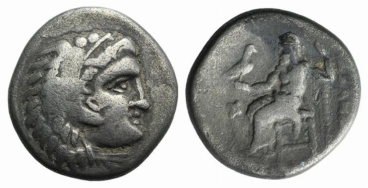 Kings of Macedon, Alexander III ‘the Great’ (336-323 BC). AR Drachm (17mm, 4.00g...
