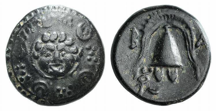 Kings of Macedon, Philip III (323-317 BC). Æ Half Unit (15mm, 4.43g, 12h). Salam...