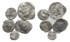 Lot of 5 Greek AR coins. to be catalog. Lot sold as is, no return