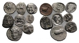 Lot of 10 Greek AR coins. to be catalog. Lot sold as is, no return