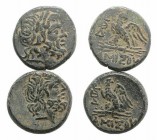Lot of 2 Greek AE coins. to be catalog. Lot sold as is, no return
