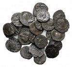 Lot of circa 25 Roman AE coins. to be catalog. Lot sold as is, no return
