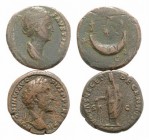 Lot of 2 Roman AE coins. to be catalog. Lot sold as is, no return