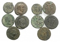 Lot of 5 Roman AE coins. to be catalog. Lot sold as is, no return
