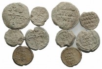 Lot of 3 Byzantine PB Seal. to be catalog. Lot sold as is, no return