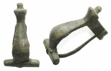Roman Bronze Bow Brooch, 2nd - 4th cent. AD (40mm)