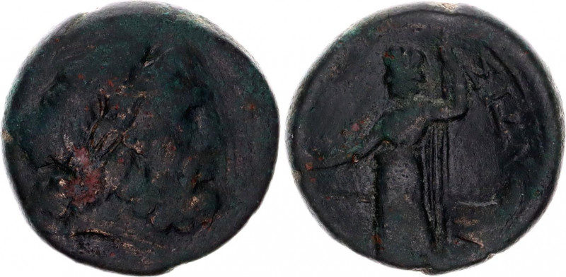Ancient Greece AE 20 212 - 200 BC, Sicily Siracuze Roman Rule
SNG ANS 1099-1103...