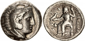 Kings of Macedonia Philip III Arrhidaios AR Tetradrachm 322 - 320 BC
Price 113; Silver 16.49 g.; Philip III Arrhidaios (323-317 BC); In the name and ...