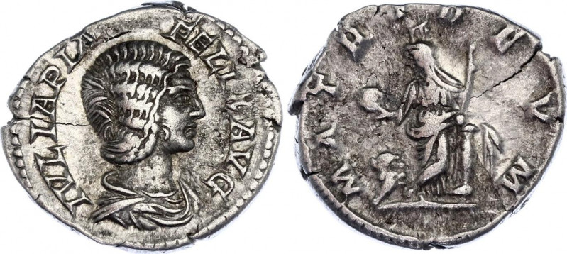 Roman Empire Julia Domna (mother of Caracalla) AR Denarius 211 - 217 AD
RIC 382...
