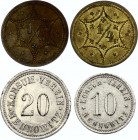 Czechoslovakia Lot of 4 Tokens (ND)
Various Motives, Denomination & Composition