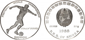 Korea 500 Won 1988
KM# 24; Silver., Proof; Football World Cup