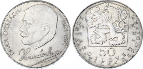 Czechoslovakia 50 Korun 1971
KM# 72; N# 20191; Silver; 50 Years - Death of Pavol Országh Hviezdoslav; AUNC