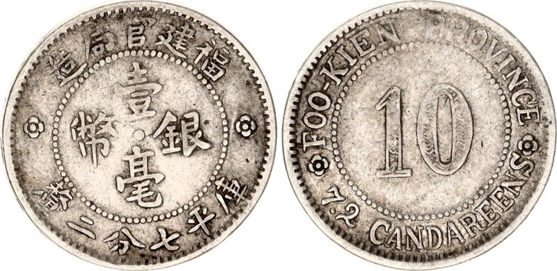 China Fukien 1 Jiao 1913 (ND)
Y# 382; N# 58285; Silver; VF-XF