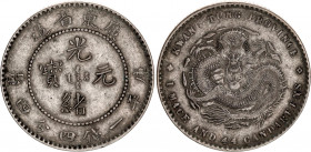 China Kwangtung 20 Cents 1890 - 1908 (ND)
Y# 201; Silver 5.32 g.; XF