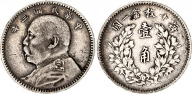 China Republic 10 Fen 1914 (3)
Y# 326, Kann# 659, L&M# 66; N# 21486; Silver; Yuan Shikai; VF-XF
