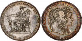 Austria 2 Gulden 1879
X# M5; Silver; Franz Joseph I - Silver Wedding Jubilee; AUNC/UNC with minor hairlines & amazing toning