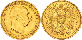 Austria 10 Corona 1912
KM# 2816; N# 20870; Gold (.900); Franz Joseph I; UNC