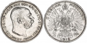Austria 2 Corona 1912
KM# 2821; N# 7934; Silver; Franz Joseph I; XF