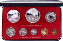 Papua New Guinea Annual Proof Coin Set 1979
KM# MS5; With Silver; With original box & certificate