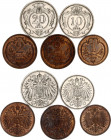 Austria Lot of 5 Coins 1893 - 1895
Various Dates & Denomination; AUNC/UNC