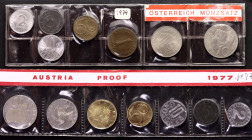 Austria Lot of 2 Sets 1974 & 1977
1977 - Proof set!