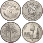Iraq Lot of 250 Fils 1970 - 1973
N# 9564; N# 12685; Nickel; AUNC-UNC
