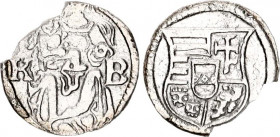 Hungary Obulus 14-15th Century
Silver 0.11 g.; VF/XF