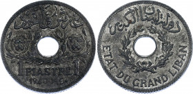 Lebanon 1 Piastre 1940
KM# 3a; N# 8582; UNC