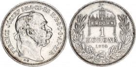 Hungary 1 Korona 1914 KB
KM# 492; N# 12865; Silver; Franz Joseph I; UNC with full mint luster