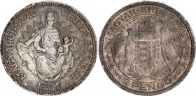 Hungary 2 Pengo 1939 BP
KM# 511; N# 4734; Silver; Miklós Horthy