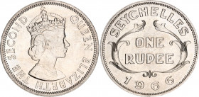 Seychelles 1 Rupee 1966
KM# 13, Schön# 16; N# 4894; Copper-nickel; Elizabeth II; UNC