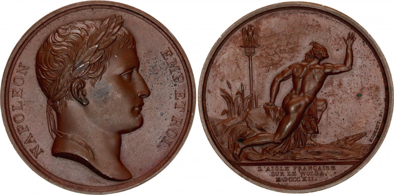 France Napoleon I Bonaparte Bronze Medal 1812 Napoleon I Bonaparte
Bramsen 1166...