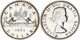 Canada 1 Dollar 1963
KM# 54; Silver., Prooflike; Elizabeth II; UNC