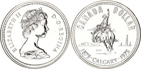 Canada 1 Dollar 1975
KM# 97; Silver., Prooflike; 100 years Calgary