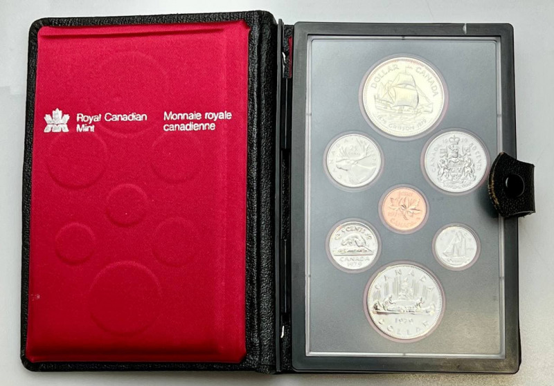 Canada Annual Coin Set 1979
With Silver., Prooflike; With original package
