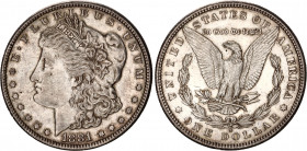 United States 1 Dollar 1881 S
KM# 110; Silver; "Morgan Dollar"; UNC with mint luster