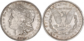 United States 1 Dollar 1889
KM# 110; Silver; "Morgan Dollar"; AUNC