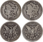 United States 2 x 1 Dollar 1892 O & 1894 O
KM# 110; Silver; "Morgan Dollar"; VF