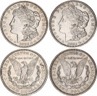 United States 2 x 1 Dollar 1921
KM# 110; Silver; "Morgan Dollar"; XF/XF