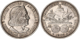 United States 1/2 Dollar 1892
KM# 117; Silver; Columbian Exposition; XF