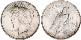 United States 1 Peace Dollar 1923
KM# 150; N# 5580; Silver; XF-AUNC