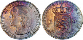 Netherlands 1 Gulden 1897
KM# 117; N# 16129; Silver; Wilhelmina; VF with amazing toning